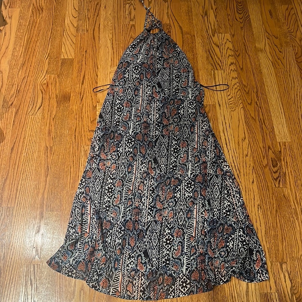 Dance & Marvel Woman’s Halter Printed Dress Size S